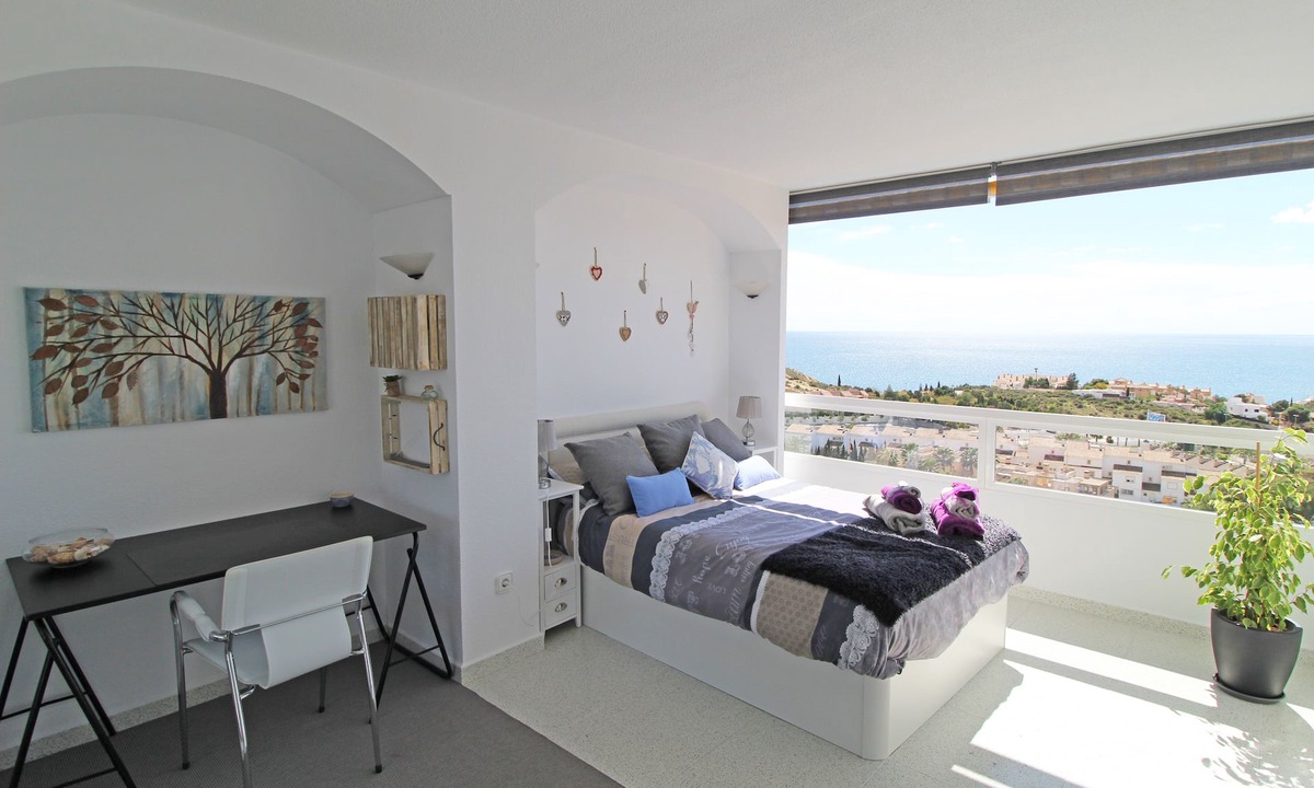 Cabo de las Huertas Apartment | Beautiful views of the sea Swimming pool. San Juan beach