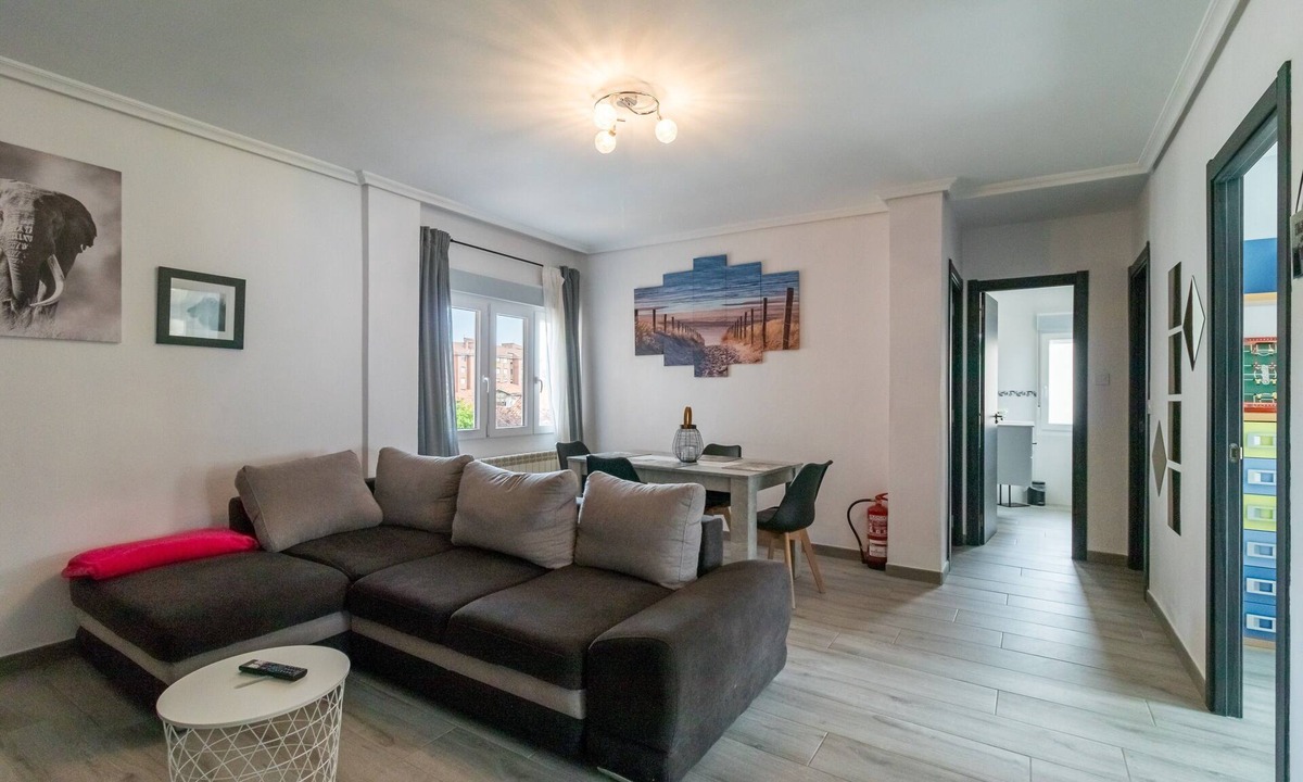 Suances Apartment | 'Sol Luxury Central' Apartment with Balcony and Wi-Fi