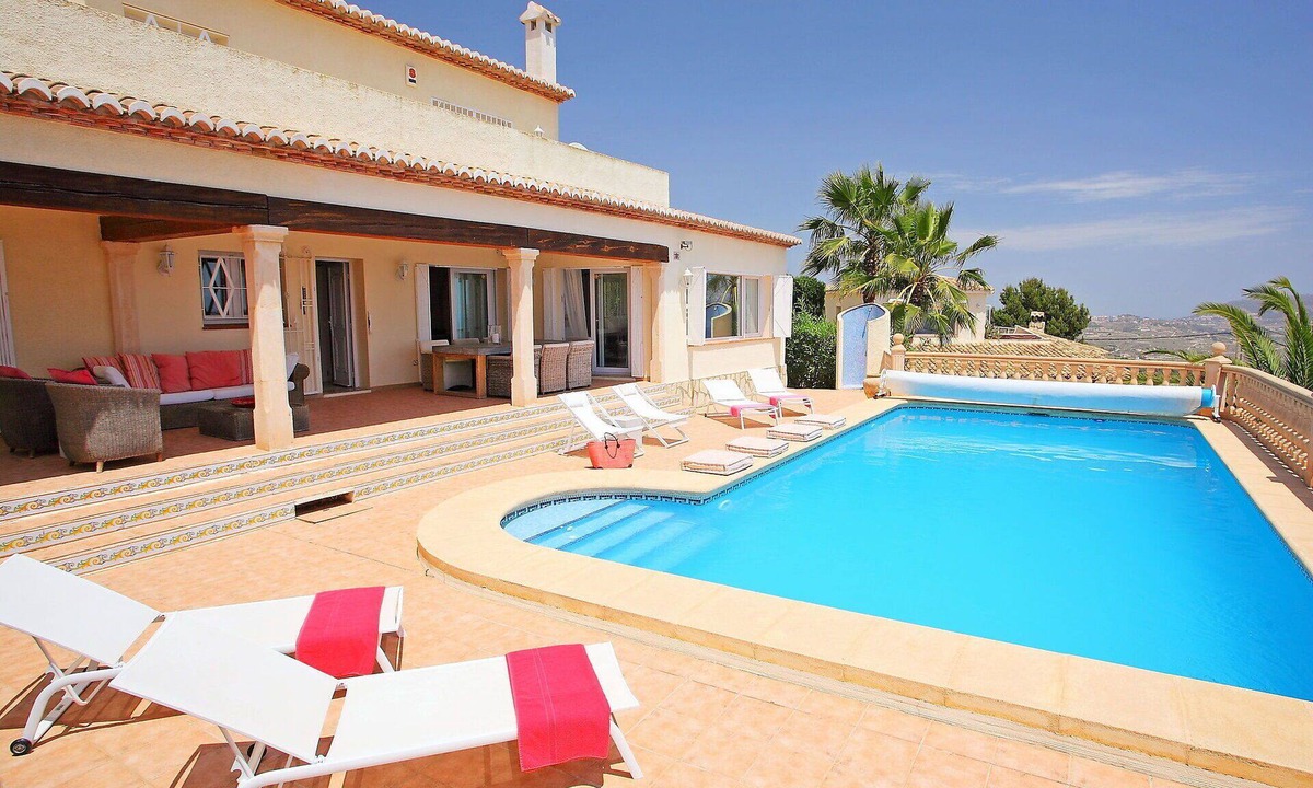 Benimeit Villa | Stunning private villa for 8 people with private pool, WIFI, TV, patio and panoramic view