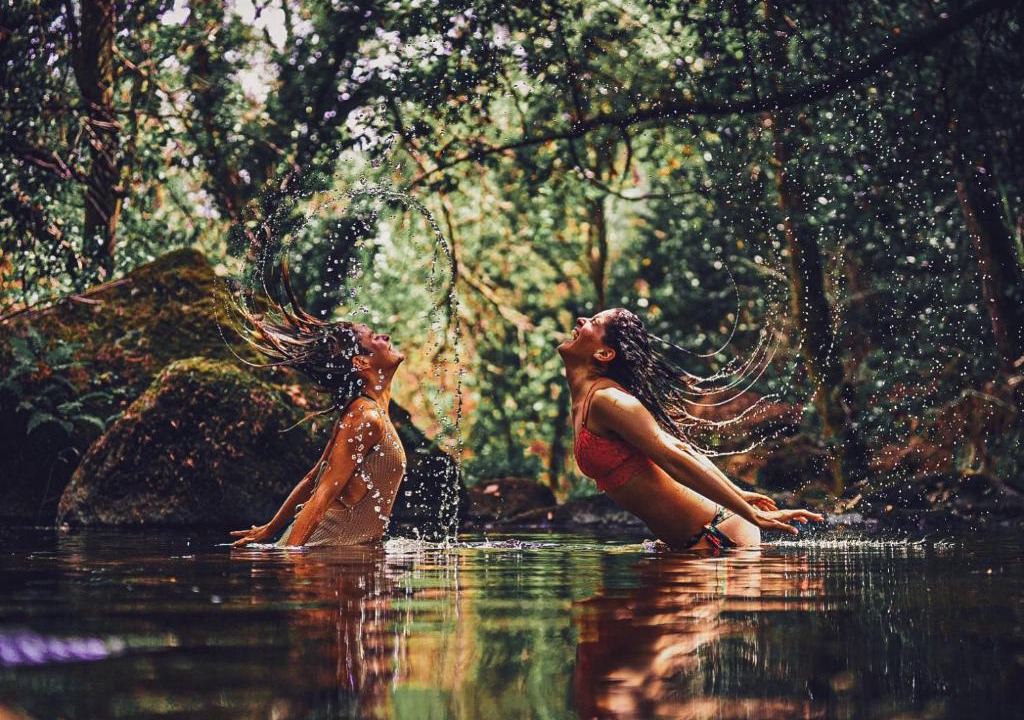 Couto de Baixo House | Wylde Roots River House - with natural river swimming pools