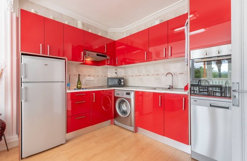 Son Baulo Apartment | Air-conditioned Apartment "Ronda Playa" on the Beach with Pool, Wi-Fi and Garden