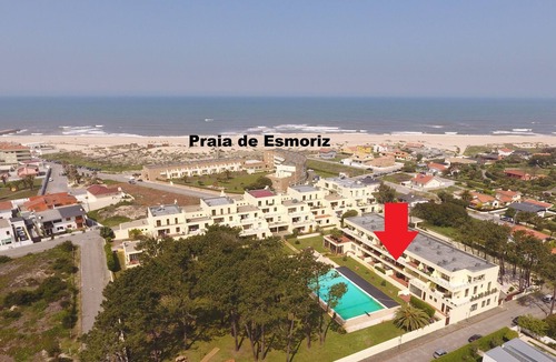 Esmoriz Apartment | Fantastic, beach front, lagoon and walkways. Oporto City 15 minutes away