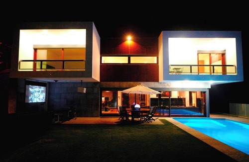 Mafra Villa | I L❤️VE U Villa:Sea view! SPA! Heated Pool! Cinema! Chef! Football pitch (10min)
