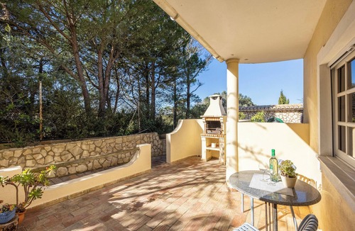 Lagos Apartment | Quinta Da Liberdade Studio Apartment with Private Patio