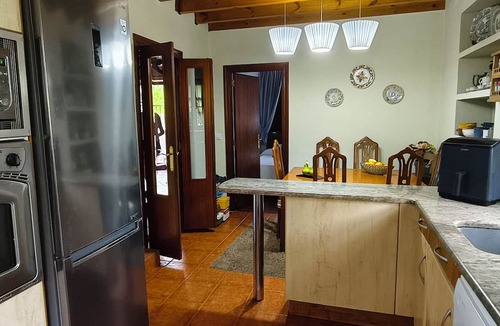 Barcena de Cicero Ski Chalet | Stone and wood house with a spacious garden by the Cantabrian Sea.