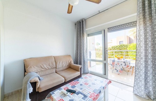 Aguadulce Apartment | Studio 'Gaviotas 4' with Communal Pool, Wi-Fi and Air Conditioning