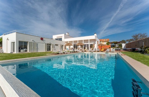 Ericeira Villa | Villa Atlantic Blue - Ocean view, surf nearby, very big pool & table tennis