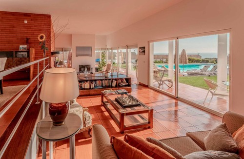 Ericeira Villa | Villa Atlantic Blue - Ocean view, surf nearby, very big pool & table tennis