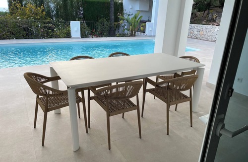 San Jaime Villa | Villa with private pool , a beautiful mature garden, overlooking the golf course