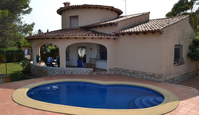 Beachfront Villa in Sand Beach in Dénia with Private Pool in DENIA