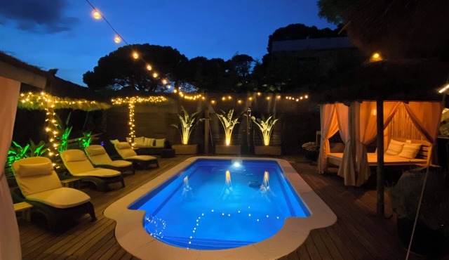 Beautiful studio/apartment with air conditioning and use of pool. in Begur