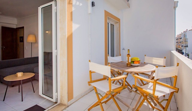 Bright 1BDR Apartment W/Balcony by LovelyStay in Vila Real de Santo António