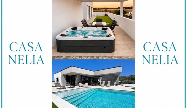 CASA NELIA-SPA JACUZZI-PISCINE CHAUFFÉE 400 m de la plage Porto Covo in Setubal