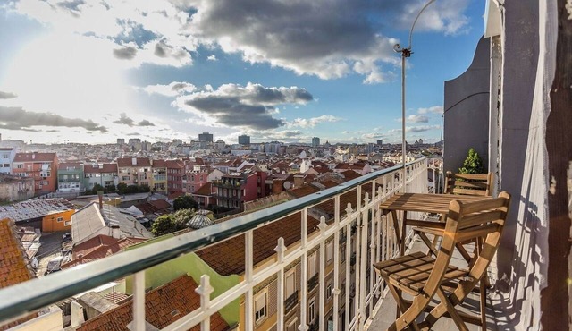 Charming flat with 2 bedrooms on Lisbon's 7th hill in Lisboa