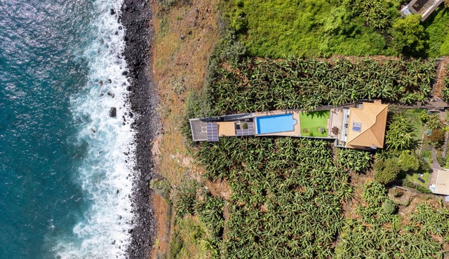 Infinite Ocean View Villa 20m above Ocean & Beach in Arco Da Calheta