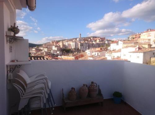 La terraza de Maxi House in Cuenca