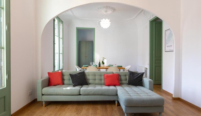 Modernist Family Apartment by PriorityVillas in Barcelona
