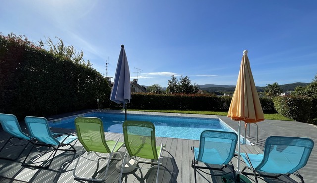 Propriedade Rustica com Piscina e Churraqueira com Vistas Para o rio Minho in lanhelas