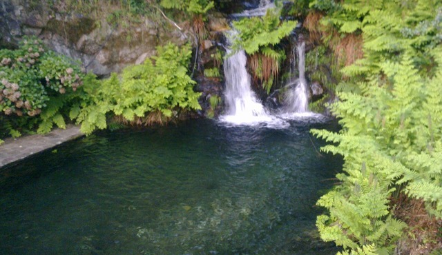 Rebuilt watermill , Water Falls. Private swimming pool. Tennis Court in Caminha