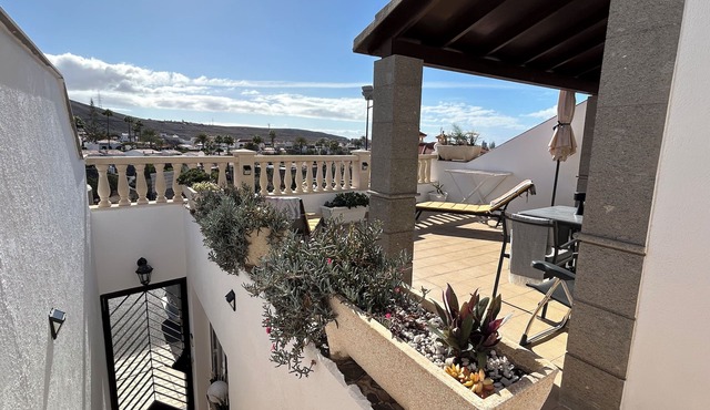 Superior Deluxe Vacation Home with open views Privat sun Terrace & 5G WiFi in Mogan