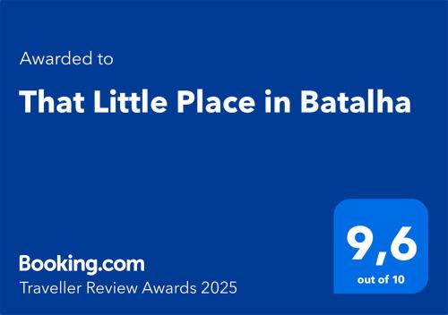That Little Place in Batalha in Batalha