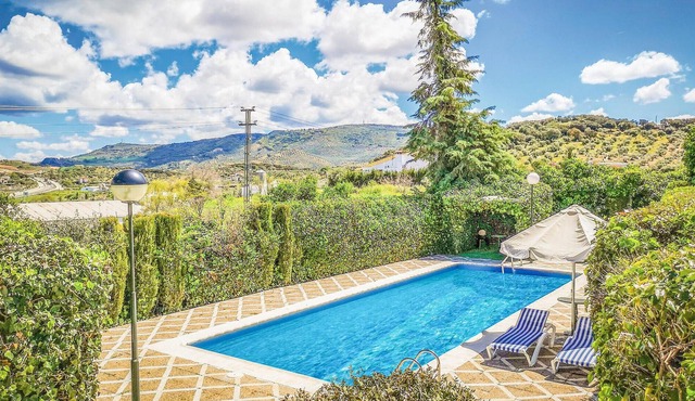 This cozy vacation home in the countryside is located in the beautiful village of Olvera, which is p in Olvera