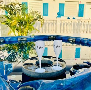 Typical Canarian House private jacuzzi, sauna, gym, Finca Conejo Taucho Adeje by Aqua Vista Tenerife in Adeje