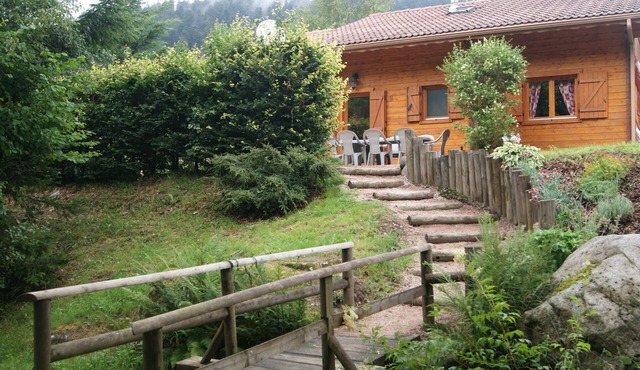Typical chalet 8 people sauna near forest and its waterfall WIFI in Xonrupt-Longemer