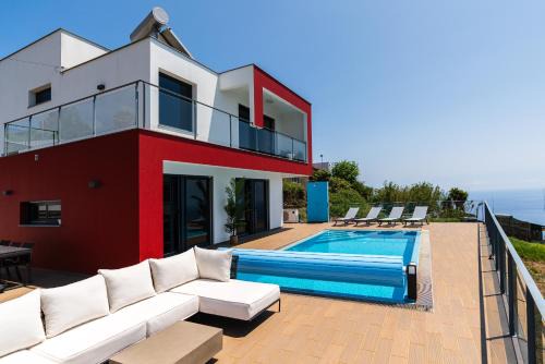 Valley View-Villa with heated pool and sauna in Ponta do Sol