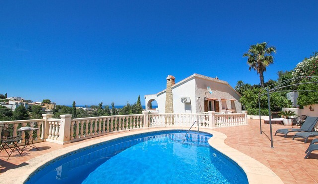 Villa with panoramic views and swimming pool Marquesa JM 6 people in Denia